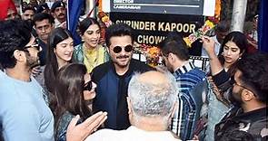 Anil Kapoor And Family Inaugurates Surinder Kapoor Chowk In Chembur
