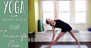 Triangle Pose | Trikonasana | Foundations of Yoga