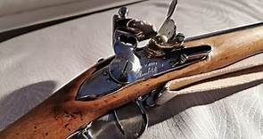Restauration fusil 1777 à silex manufacture royale de Saint Etienne 1819 Louis XVIII