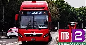 Metrobús CDMX - Línea 2 - De Tepalcates a Tacubaya - RECORRIDO COMPLETO