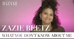 Zazie Beetz talks Atlanta, Rihanna, party tricks and guilty pleasures | Bazaar UK