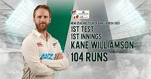 Kane Williamson's 104 Runs Against Bangladesh || 1st Test || 1st Innings