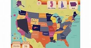 US Geography Game for Kids from ABCya