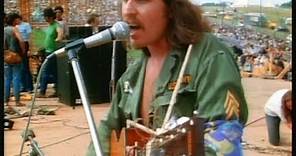 Country Joe Mc Donald, Woodstock, August 16, 1969