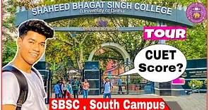 SHAHEED Bhagat Singh College TOUR South Campus 🤩 || Indian Eric