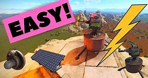RUST│ How to AUTO TURRET & ELECTRICITY │ Intro & Raid Defense│ Simple for Beginners│ EASY │