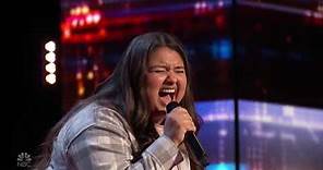 Kristen Cruz - I See Red - Best Audio - America's Got Talent - Auditions 4 - June 21, 2022