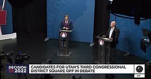 Utah congressional debate between John Curtis, Glenn Wright highlights differences