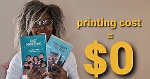 How to PRINT AND PUBLISH Your BOOKS ON DEMAND - Paperback and Hardcovers
