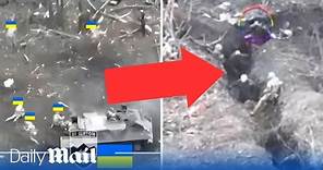 Ukraine troops storm Russian trenches in intense Kupyansk battle forcing enemy soldiers to surrender