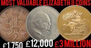 The Top 10 Most RARE & VALUABLE Queen Elizabeth II Coins