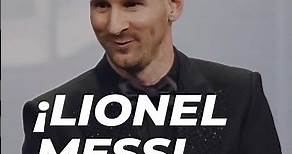 Lionel Messi gana el premio The Best a mejor jugador de futbol de 2022