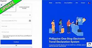 How to Process eTravel Registration Philippines - The Pinoy OFW