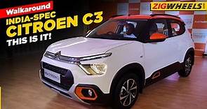 Citroen C3 2022 India-Spec Walkaround! | Styling, Interiors, Specifications, And Features Revealed
