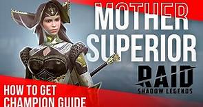 Mother Superior Build, Masteries, Guide 🔥RAID Shadow Legends Promo Code🔥 How to get Rare for Free