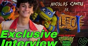 Nicolas Cantu Interview - TMNT Mutant Mayhem