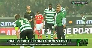 Jogo Peyroteo (Sporting x benfica - Taça de Portugal) com emoções fortes - Sporting TV (22/11/2015)