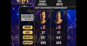 Chuck Liddell vs Tito Ortiz II Full Fight UFC 66 Part A