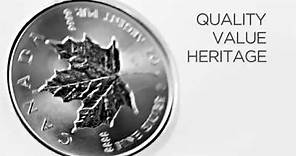 Silver Maple Leaf 1 ounce coin - Royal Canadian Mint