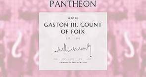 Gaston III, Count of Foix Biography - 14th-century French nobleman