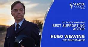 Hugo Weaving wins Best Supporting Actor at the 5th #AACTAs