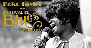 Segundo Festival de Blues en México 1979. Koko Taylor.