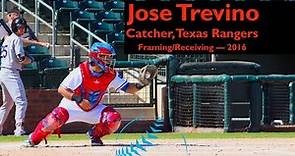 Jose Trevino, C, Texas Rangers — 2016 Framing/Receiving Video
