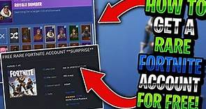 Websites selling free Fortnite accounts' emails and passwords are not legitimate