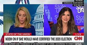 Gov. Kristi Noem Appears On CNN State of The Union (Full Show)