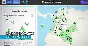 Colombia en Mapas, el nuevo atlas digital del país