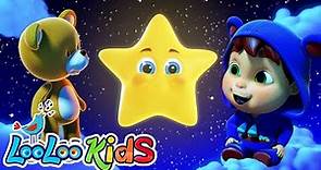 🌟Twinkle Twinkle Little Star on REPEAT 30 minutes 🌟 | more Sing Along [ BB Kids Songs ] LooLoo Kids