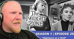 THE TWILIGHT ZONE (1960) | CLASSIC TV REACTION | Season 1 Episode 29 | Nightmare as a Child