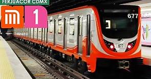 Así luce la Nueva Línea 1 del Metro CDMX - Pantitlán - Isabel La Católica