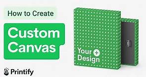 How to Create and Sell Custom Canvas (Printify - Print on Demand)