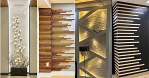 200 Modern Living Room Wall Decorating Ideas 2024 Home Interior Wall Design | Wall Cladding Ideas