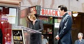 Joan Cusack's Speech at john cusack's walk of fame star ceremony in hollywood