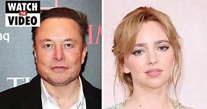 Elon Musk spotted with new Australian girlfriend actress Natasha Bassett