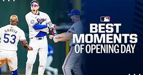Best moments from Opening Day 2024! (feat. Adolis García, Mike Trout, Vladimir Guerrero Jr. & more!)