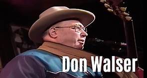 Don Walser - Rolling Stone From Texas (Live at Threadgill's, Austin)