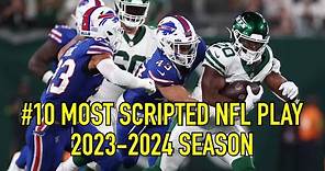 NFL Top 10 Scripted Plays of 2023-2024 | #10 | Jets Walk Off Win