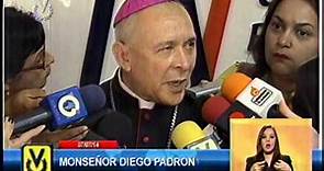 Monseñor Diego Padrón asegura que el diálogo es el camino para la paz en Venezuela