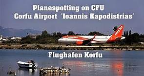 Corfu Airport “Ioannis Kapodistrias” 🇬🇷 CFU | Korfu Flughafen [4K] Planespotting | Aircrafts