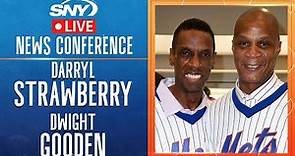 LIVE: Darryl Strawberry and Dwight Gooden discuss upcoming jersey retirement ceremonies | Mets | SNY