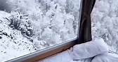 Il risveglio ideale…😍❄️ #risveglio #buongiorno #beautiful #magia #neve #paradise | È Tempo di Neve, è Tempo di Magia