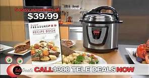 The Incredible Pressure Pro - Pressure Cooker by Teledeals