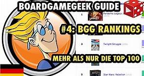 Boardgamegeek Guide #4: BGG Rankings - Mehr als nur die Top 100