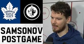 Ilya Samsonov | Post Game