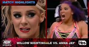 Willow Nightingale Shines Against Anna Jay A.S.