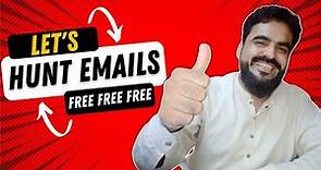 Email Hunter Chrome Extension | Email Finder Tool Free | FREE Email Scraper & Extractor Extension