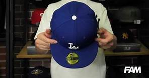 NEW ERA 59FIFTY MLB AUTHENTIC LOS ANGELES DODGERS TEAM FITTED CAP